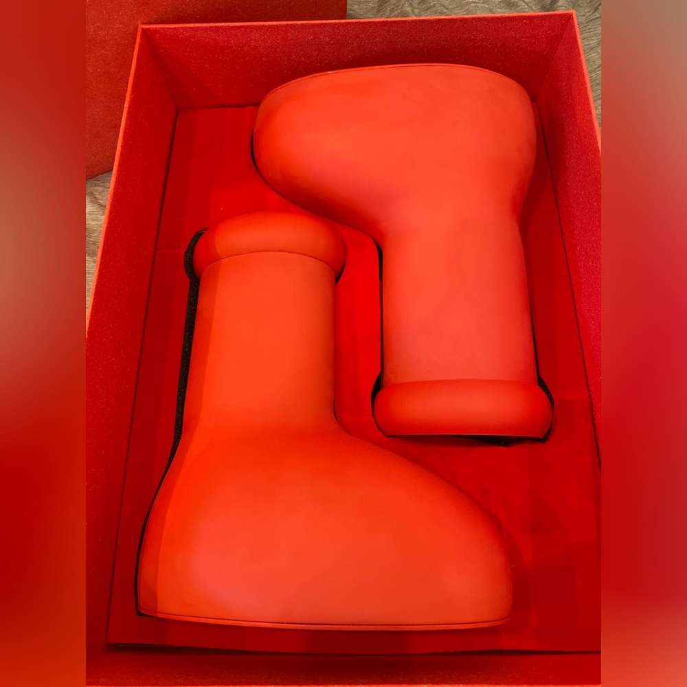 MSCHF BIG RED BOOTS